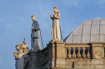 Obraz premium Detalle de la Catedral de la Almudena, fraile