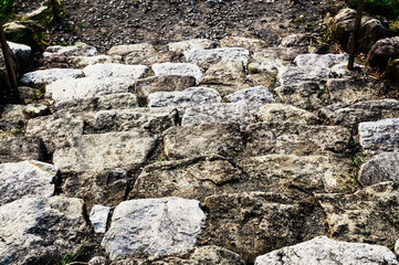 石の階段
