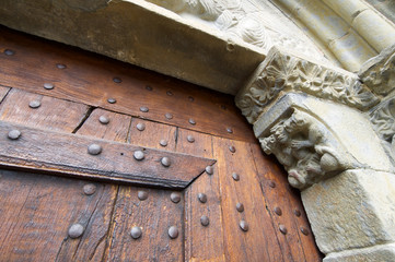 romanesque front view