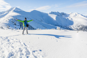 Joy in the mountains.