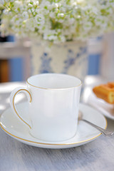 porcelain cup
