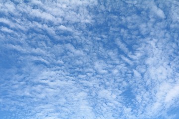 blue sky and white cloud beautiful colorful in nature with copy space for add text