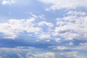 blue sky and cloud beautiful colorful in nature with copy space for add text