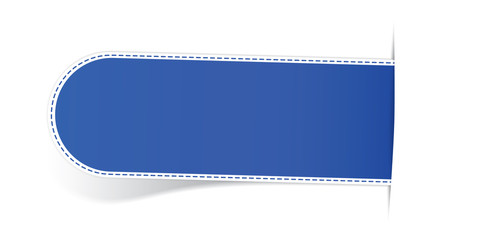 blue design element banner