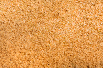 close up shot of sawdust texture.