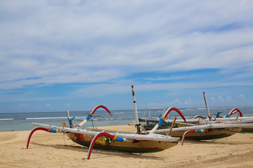 Fishing boats on the beach