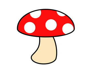 キノコ(赤)