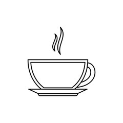 Delicious tea cup icon vector illustration graphic design