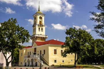 Kamjanec-Podilskyi, city hall, Ukraine, Western Ukraine