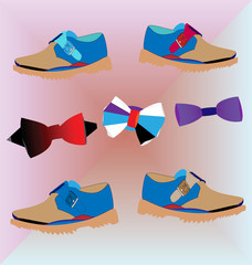 Bowties and men's lax shoes