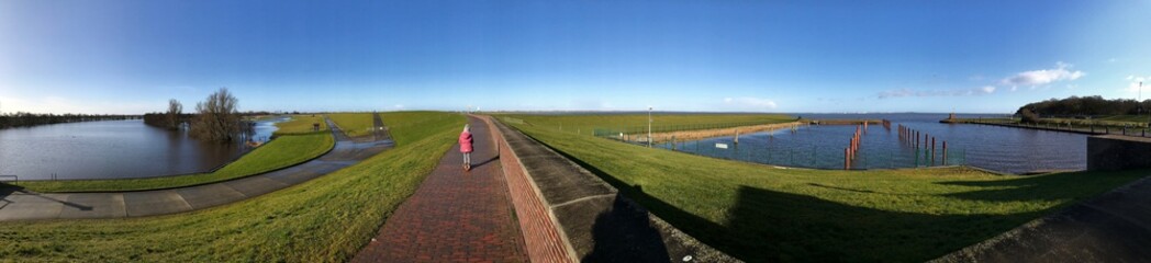 Nordsee Jadebusen Panorama