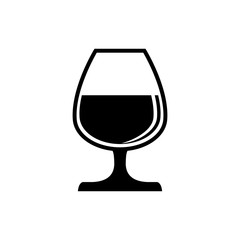 Delicious cup of wine icon vector illustration graphic design