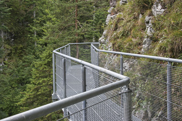 Fototapeta premium Leutascher Klammweg