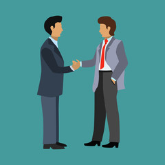 office people flat icon