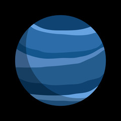 planet flat icon