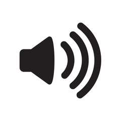 speaker icon isolated vector