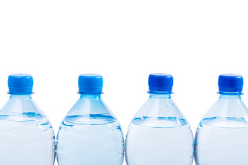 plastic bottle of water