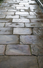 Wet Paving Slabs