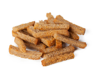 crumbs of bread croutons