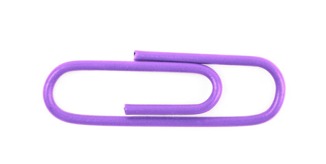 Single office clip isolated