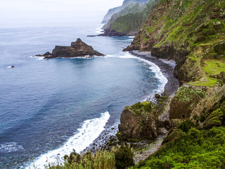 Cliff line, Portugal, Madeira, North Coast