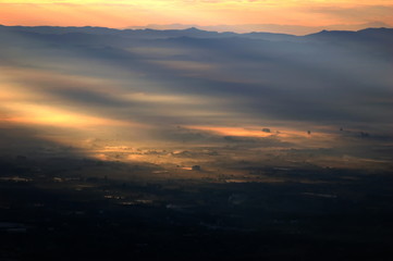 Landscape of Chaingmai northern of Thailand