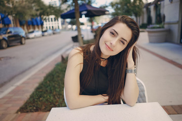 Fototapeta premium beautiful young girl