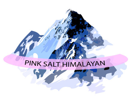Pink Salk Himalayan VECTOR Logo