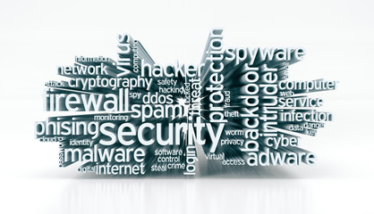 Obraz premium concept of computer security