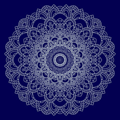 Mandala oriental pattern. Vector illustration. Decorative element