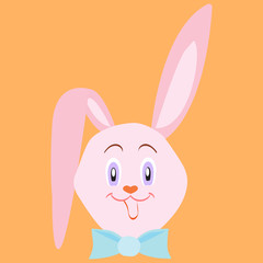 Fototapeta premium Little Bunny Vector Illustration