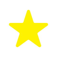 star icon isolated vector