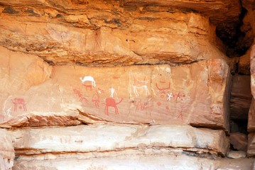 Rock paintings, Libya