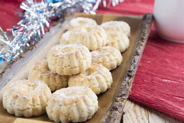 Nevaditos typical biscuits Spain