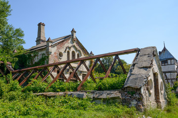 Ukrainian Ruined buildings