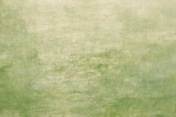 Abstract summer light green oil paint background with brush strokes on canvas. 