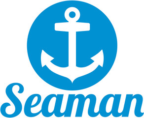 Seaman with anchor