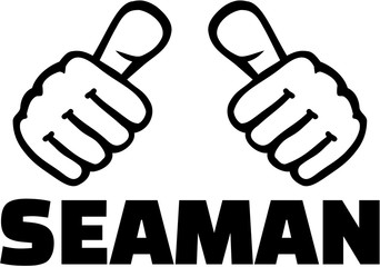 Seaman with thumbs