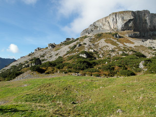 Blich auf den Ifen, Kleinwalsertal, Vorarlberg, Austroa
