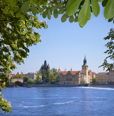 Fototapeta na wymiar View on Prague.