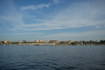 Fototapeta premium Egypt. The Nile at Luxor
