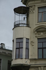 Fototapeta na wymiar Saint-Petersburg. Balcony Pushkin.