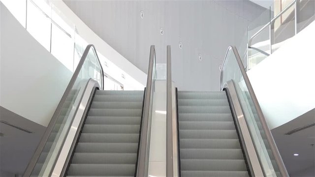 escalators run upstairs and downstairs