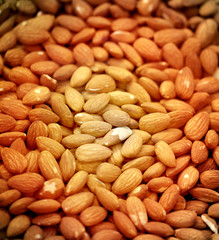 Delicious almond nuts