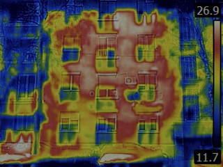 Facade Thermal Image