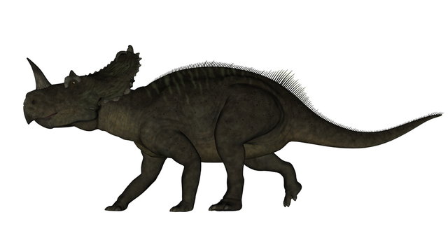 Centrosaurus dinosaur - 3D render