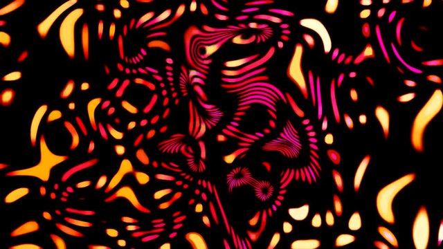 Psychedelic 70s Pattern