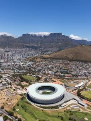 Cercles muraux Afrique du Sud Le Cap vu du ciel