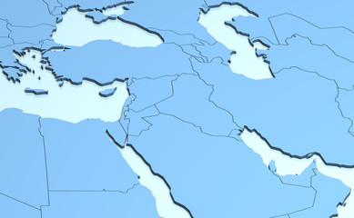 Middle East 3D