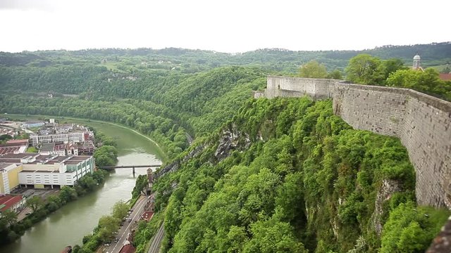 Ramparts of the Citadel of Besan_on, Besan_on, Doubs, Franche-Comt, France